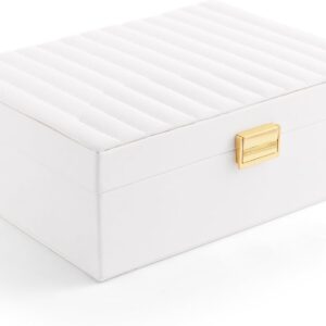 Detachable tray travel jewelry box