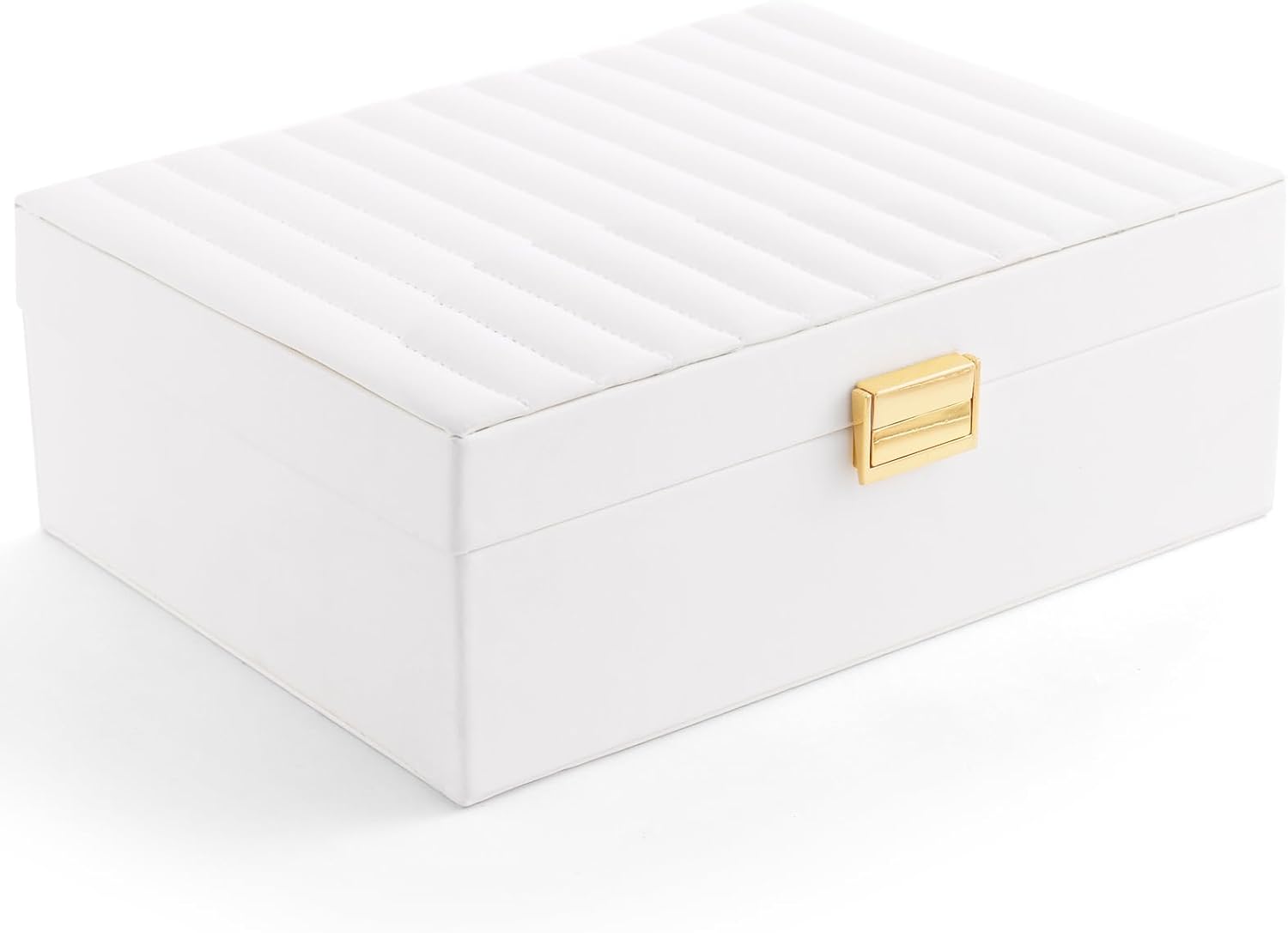 Detachable tray travel jewelry box