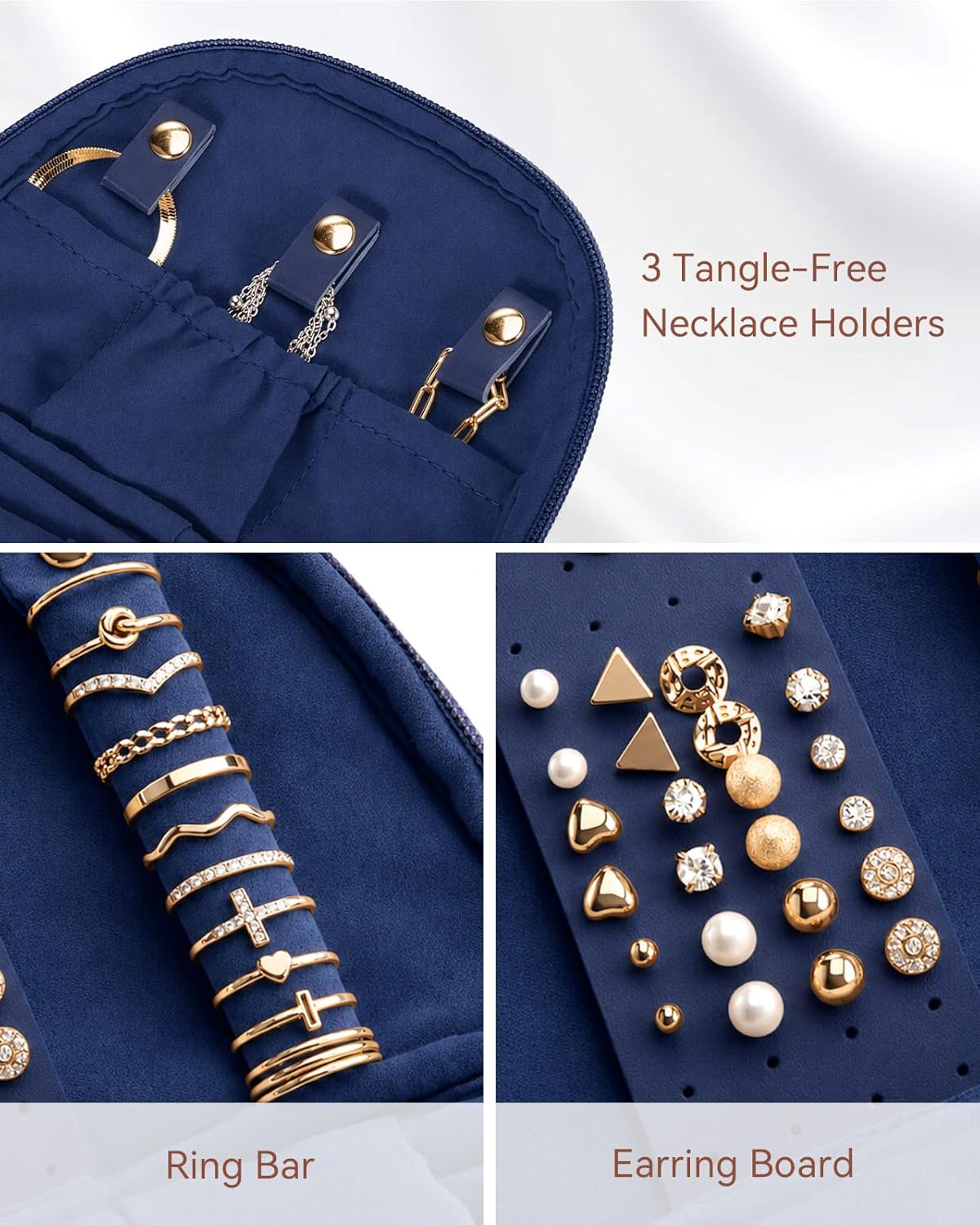 Small velvet jewelry storage bag - Image 3