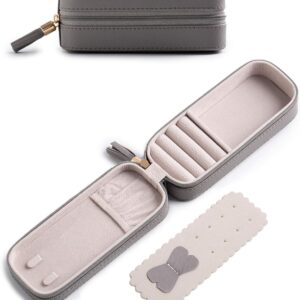 Compact portable travel jewelry box