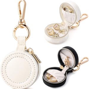 Portable keychain ring box (two-piece set)