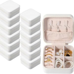 Small travel jewelry organizer box