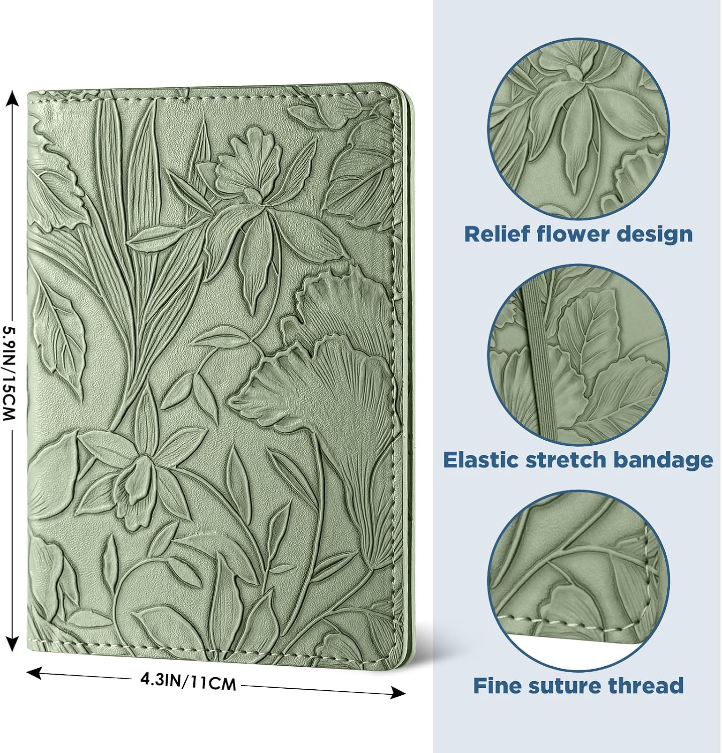 Embossed passport clip - Image 2